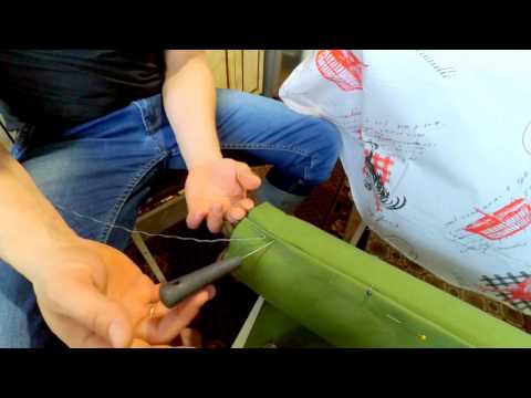 Видео: Как обшить тубус для фидера!