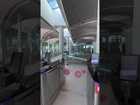 Видео: Международный Аэропорт Стамбула - IGA. Часть-1. Выход из самолета.