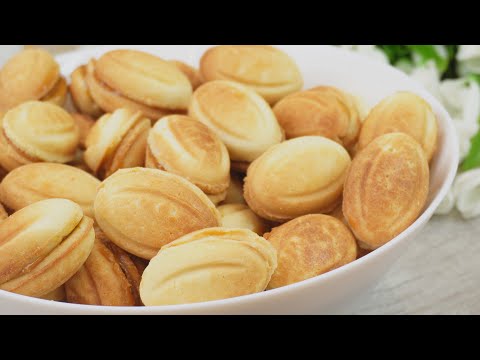 Видео: Орешки со сгущенкой идеальное тесто: мама сохранила рецепт из 70 х