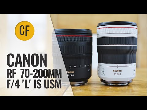 Видео: Обзор объектива Canon RF 70-200mm f/4 'L' IS USM