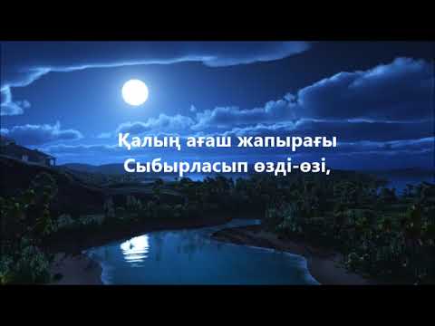 Видео: Желсіз түнде жарық ай