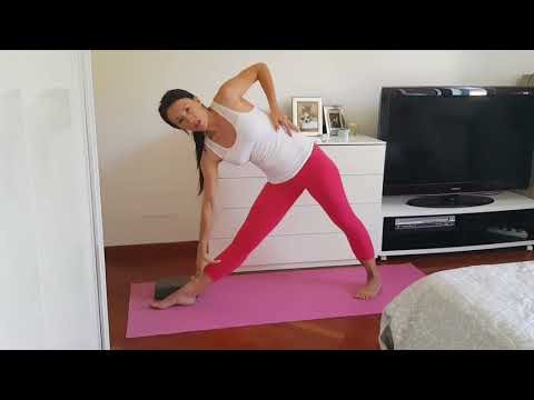 Видео: Поза треугольника.  Основы техники выполнения.