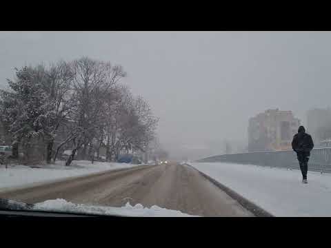 Видео: Зимната обстановка в Шумен 20.01.2024