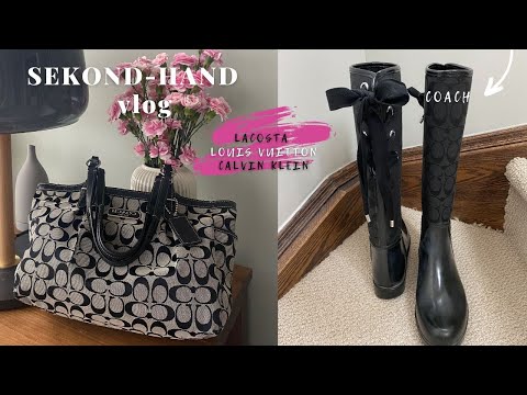 Видео: СЕКОНД ХЕНД 😛 нереальные БРЕНДОВЫЕ НАХОДКИ  COACH| Calvin Klein| НЕ ТОЛЬКО🔥влог из секонд хенд
