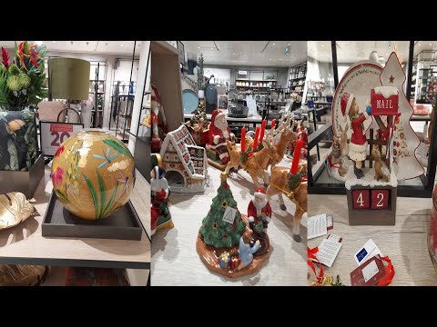 Видео: Shopping товары для дома Villeroy & Boch, рождественская посуда. Stuttgart.
