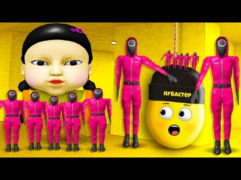 Видео: Я ПРОТИВ ИГРЫ В КАЛЬМАРА 2 В ЗАКУЛИСЬЕ В ГАРРИС МОД!