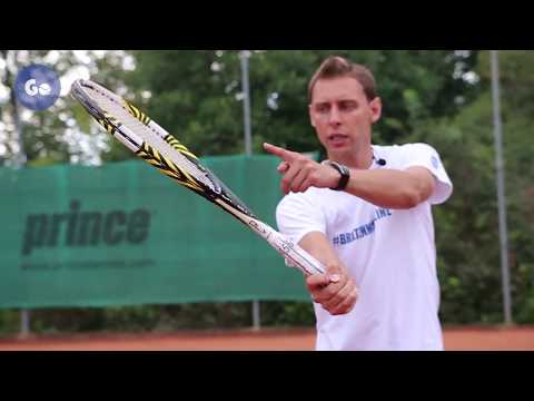 Видео: Уверенная игра у сетки в теннисе. Часть 5: Секреты удара справа с лета