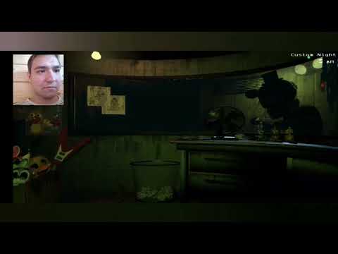 Видео: Five Nights at Freddy's 3 Custom Nights (FNaF) прохождение #1 аудио и видео постоянно ломается