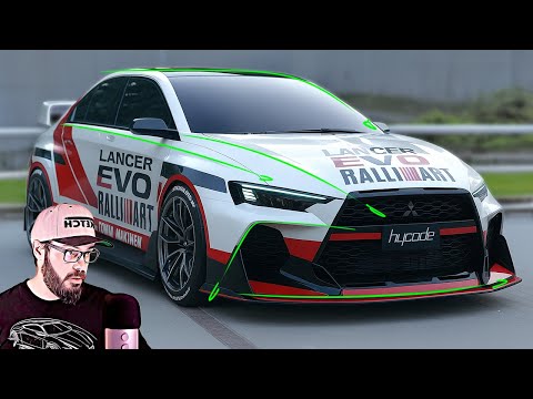 Видео: Mitsubishi Lancer Evo XI 2028 года — вы бы его купили?