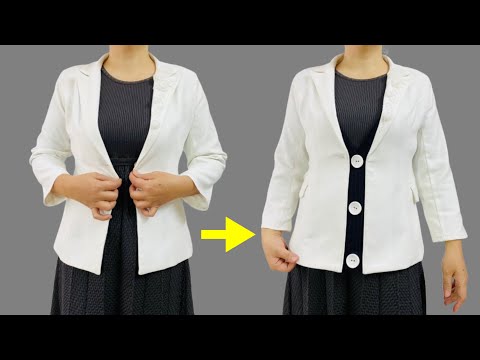 Видео: Внимание: техника шитья, позволяющая эффективно расширить жилет на 5–10 см.