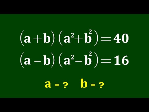Видео: Хорошая задача по алгебре | Математическая олимпиада | (a,b)=?