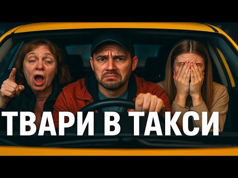 Видео: ТВАРИ В ТАКСИ: Самые омерзительные пассажиры. Хамство, обман и женский стыд, которые вас ШОКИРУЮТ!