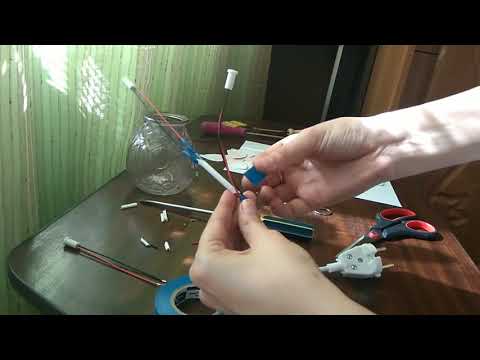 Видео: Орхидея - светильник из фоамирана (электрика). 
Orchid - lamp from foamiran (electrician).