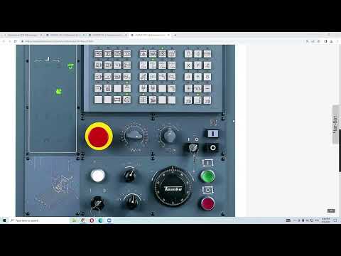 Видео: Управление станков с ЧПУ Fanuc 18iMB. Интерфейс MMI. 02.05.2022