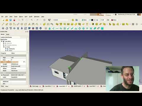 Видео: FreeCAD для архитектора