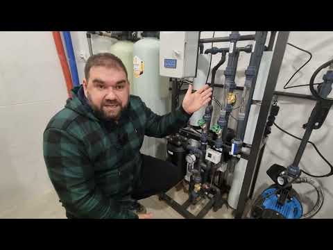 Видео: Система обратного осмоса SLT RO 500 л\ч с предочисткой и емкостью 1000л
