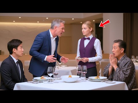 Видео: «Никто не говорил по-японски, миллиардер кипел от злости — и тут официантка идеально ответила…»