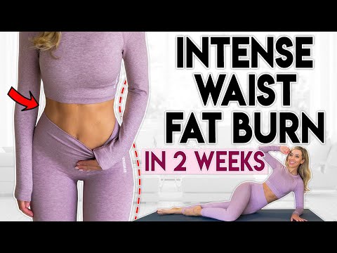 Видео: Интенсивное сжигание жира на талии за 2 недели | 6 минут домашней тренировки