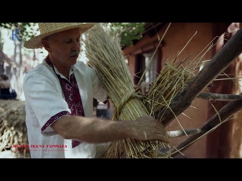 Видео: Виготовлення снопа з соломи. Майстер Володимир Кравчук