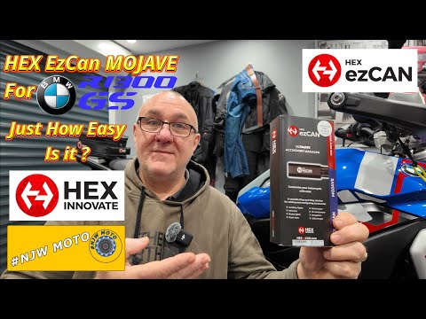 Видео: Hex Innovate ezCan Mojave Accessory Manager для BMW R1300 GS