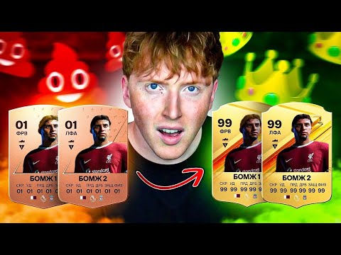 Видео: создал команду 1 рейтинга и промотал карьеру до конца