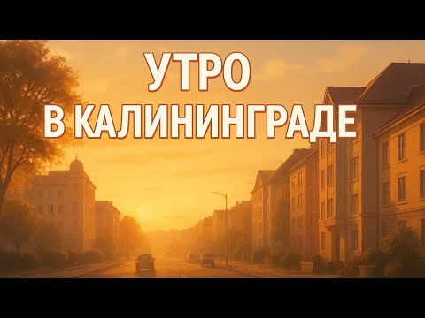 Видео: Калининградское утро в пробках, заказ пришёл, она всегда нас ждёт