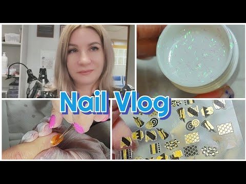 Видео: #Nail влог 87  Пошли осенние цвета 🍁Постоянная клиентка, говорим о личном,замес геля #влогимастера