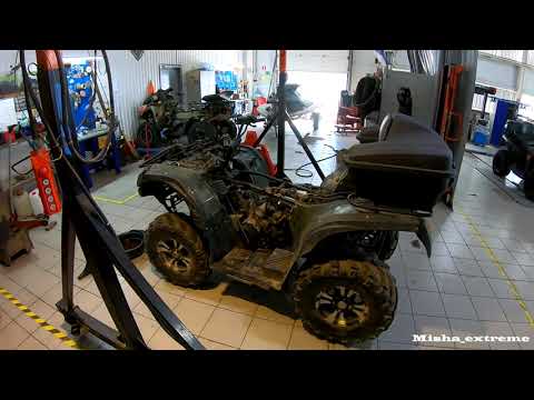 Видео: Ремонт мотора stels 500 hisun