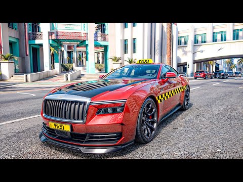 Видео: ТАКСУЮ НА ROLLS ROYCE -ВИП ТАКСИ. ЗАБРАЛ ПАССАЖИРА У ДРУГОГО ТАКСИСТА ! ГТА 5 РП/GTA 5 RP