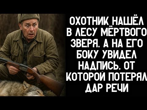Видео: Охотник нашёл в лесу мёртвого зверя… а на его боку увидел надпись, от которой потерял дар речи...