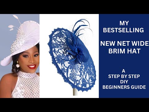 Видео: КАК СДЕЛАТЬ ЭТУ ШЛЯПУ-БЕСТСЕЛЛЕР ИЗ СЕТКИ С ШИРОКОПОЛЯМИ ДЛЯ НАЧИНАЮЩИХ #fashiontrends#diy#fashio...