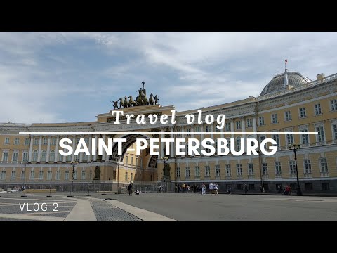 Видео: Влог 2. Санкт-Петербург. Весенняя прогулка по городу. (Eng sub)