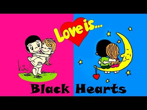 Видео: LOVE IS... Black Hearts / Коллекция Вкладышей Чёрные Сердца / Любовь Это...
