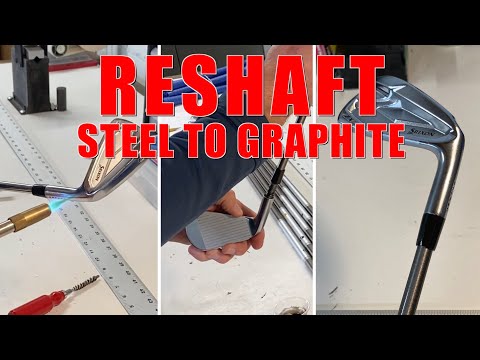 Видео: Клюшка для гольфа: замена стали на графит / как это сделать