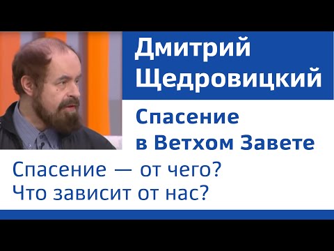Видео: Д.В. Щедровицкий «Спасение в Ветхом Завете»