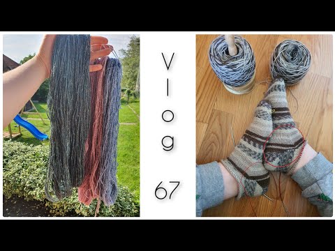 Видео: Vlog 67 Итоги эксперимента с твидом || Нужно ли стирать Soft Donegal Tweed || Гольфы в процессе