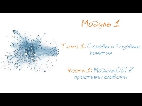 Видео: Модель OSI 7 простыми словами: эталонная / семиуровневая модель взаимодействия открытых систем.