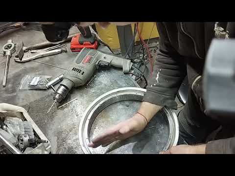 Видео: Сложный ремонт обода моноколесо heavy repair of unicycle rim