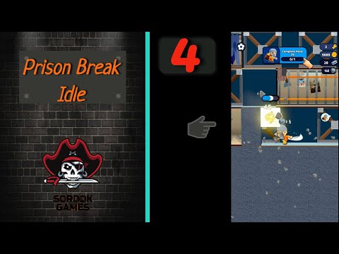 Видео: Prison Break Idle➤Часть 4. Улучшаем оружие, инструмент. Новые области➤Прохождение