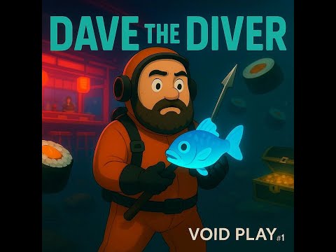 Видео: Dave the Diver «Первый день на новой работе: ловлю рыбу, готовлю роллы, спасаюсь от кальмаров