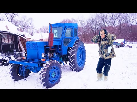 Видео: Купил ведро с болтами, а не трактор! Жизнь в деревне