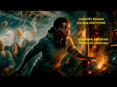 Видео: Обычный рейс превратился в хаос — но девушка, которую никто не замечал, взяла управление на себя..