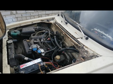 Видео: Москвич 2140 на шеснаре[4] -  ГЦС от Hyundai Accent ч2.