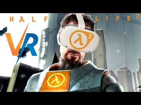 Видео: Первый раз в Half-Life 2 VR № 1