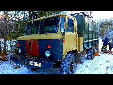 Видео: СТРАШНАЯ НОЧЁВКА В АВТОДОМЕ ГАЗ 66,  ТЕМПЕРАТУРА -40, ЧУТЬ НЕ ЗАМЕРЗЛИ