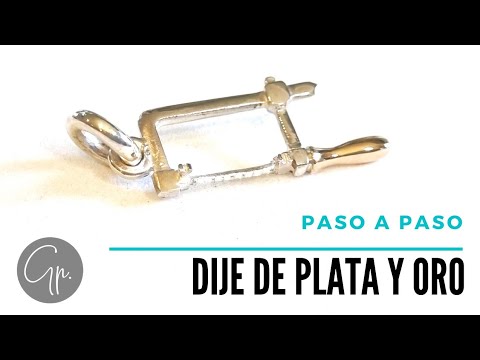 Видео: Как сделать СЕРЕБРЯНЫЙ и ЗОЛОТОЙ КУЛОН, 💎Ювелирные классы