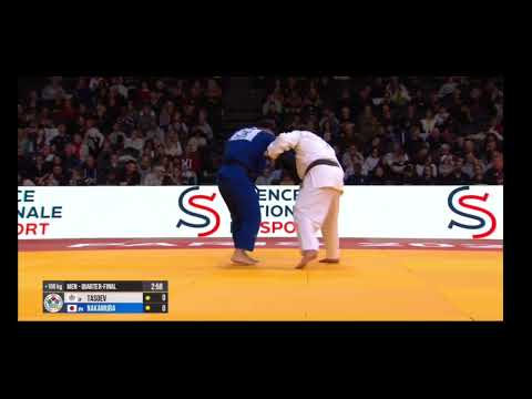 Видео: Инал ТАСОЕВ 🇷🇺 🆚️ Yuta NAKAMURA🇯🇵, четвертьфинал +100кгБольшой Шлем Париж 🇫🇷2025 #GrandSlamParis2025
