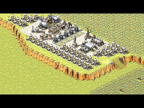 Видео: Red Alert 2 | Месть Юрия | 7 на 1 — карта вдвое лучше — сверхсложный ИИ