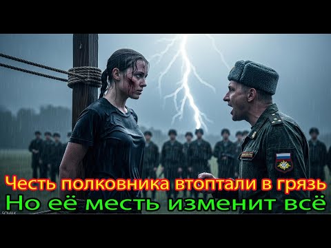 Видео: Девушку связали цепями, сорвали погоны на плацу — её личность потрясла лагерь
