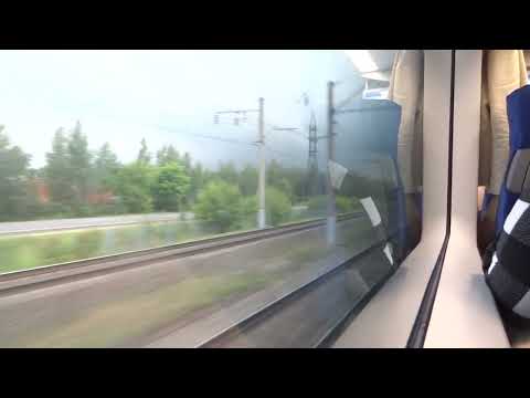 Видео: Нижний Новгород - Москва.  Ласточка.